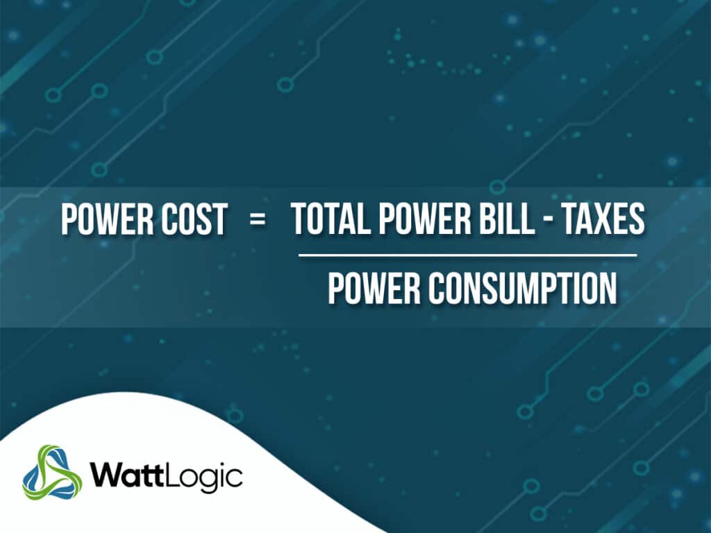 power rate formula representing how to calculate kwh rate