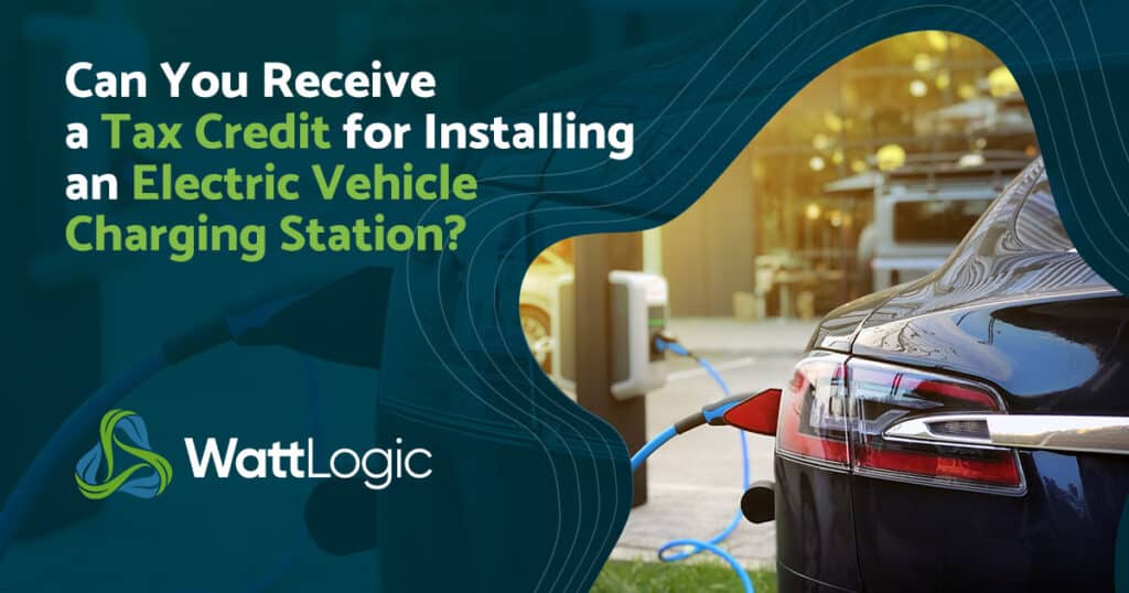 Can you receive a tax credit for installing an electric vehicle charging station blog image